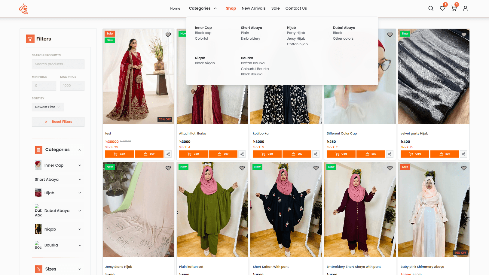 Noor Mela – E-Commerce Platform gallery 2