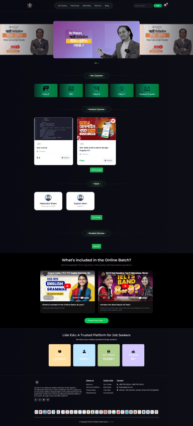 LiteEdu – Scalable Online Learning & Course Management Platform gallery 0