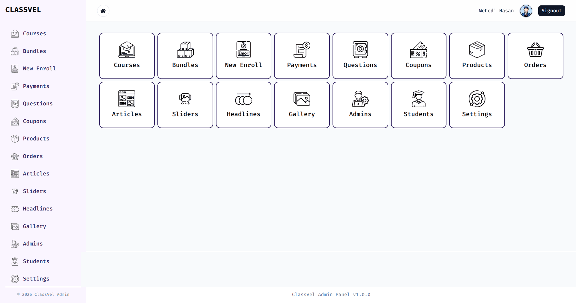 Classvel – Interactive Academic Learning Platform gallery 0