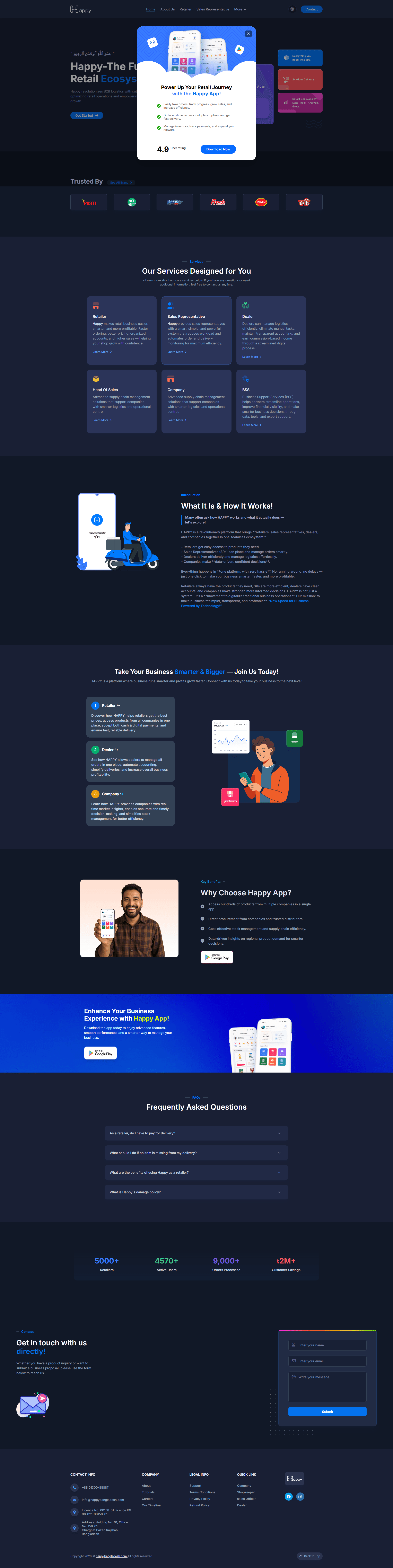 Happy – FMCG Supply Chain & Distribution Management Platform gallery 3